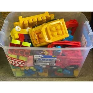 Lot of Mega Blocks Cars Toddler Toys